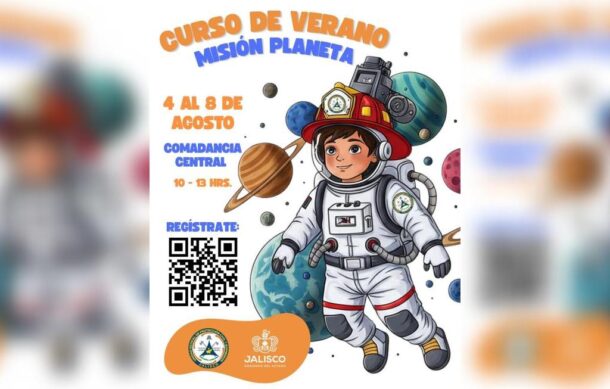 Bomberos de Jalisco invitan a cursos de verano