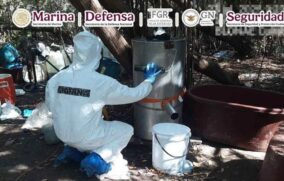 Aseguran más de cuatro toneladas de metanfetamina en Sinaloa