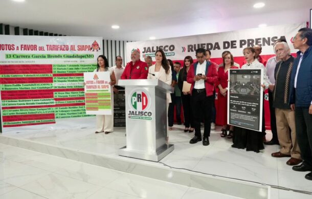 PRI Jalisco interpone amparo y reúne quejas contra alza de tarifas del SIAPA
