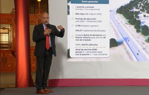 Inicia la construcción del puente Amado Nervo; mejorará comunicación entre Jalisco y Nayarit