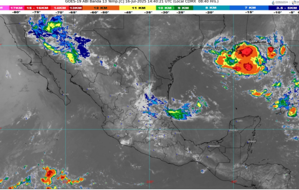 Monitorean posible formación del ciclón Dexter en el Golfo de México