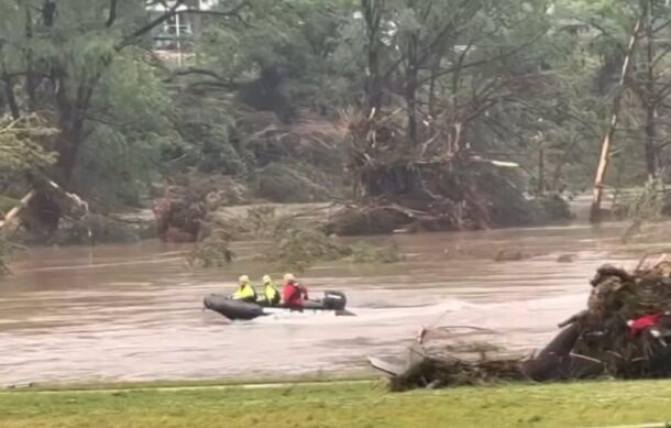 México apoya labores de rescate en Texas tras severas inundaciones