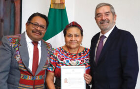Rigoberta Menchú obtiene la nacionalidad mexicana