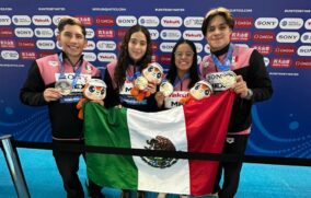 México gana plata en equipos mixtos del Mundial de Natación
