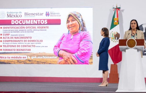 Anuncia Gobierno Federal registro para el Programa Mujeres Bienestar