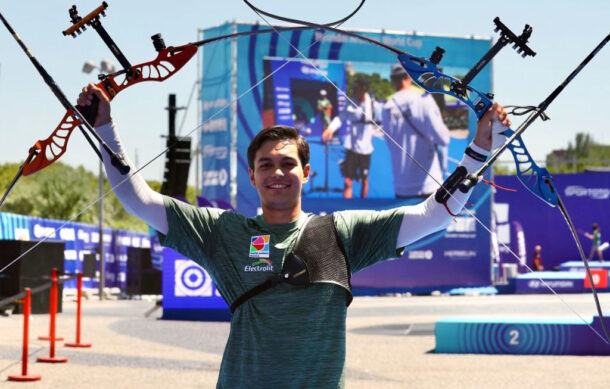 Matías Grande gana Oro en Copa Mundial de Tiro con Arco