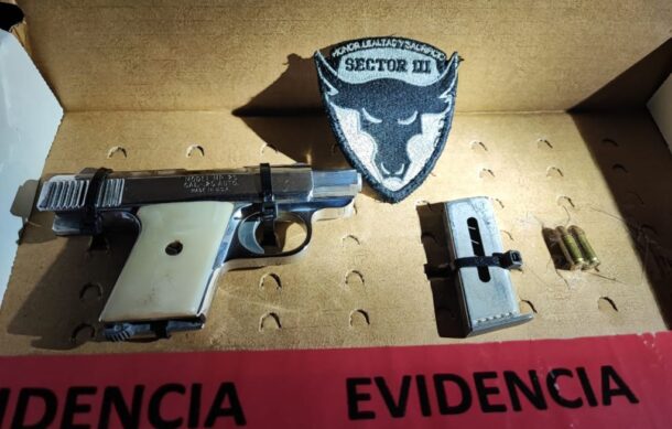 Detienen a hombre en Zapopan por amenazar con arma de fuego a sus hijas