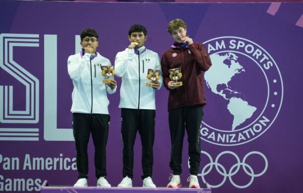 México hace el 1-2 en el Trampolín 3 metros varonil de Panamericanos Junior