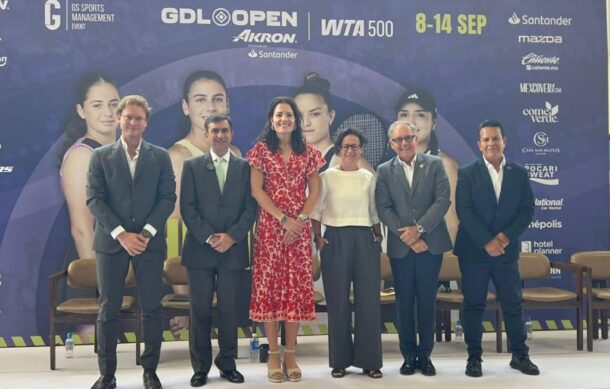 Presentan el GDL Open WTA 500; no viene Renata Zarazúa
