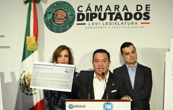 Panistas exigen investigar por corrupción a vocero de Morena en San Lázaro