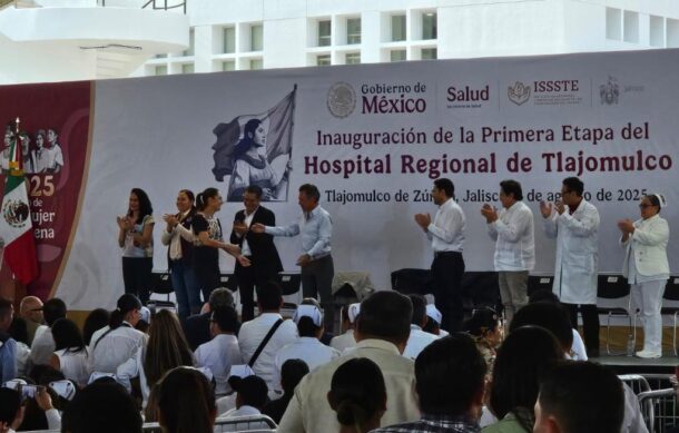 Inaugura Sheinbaum el Hospital Regional del ISSSTE en Tlajomulco