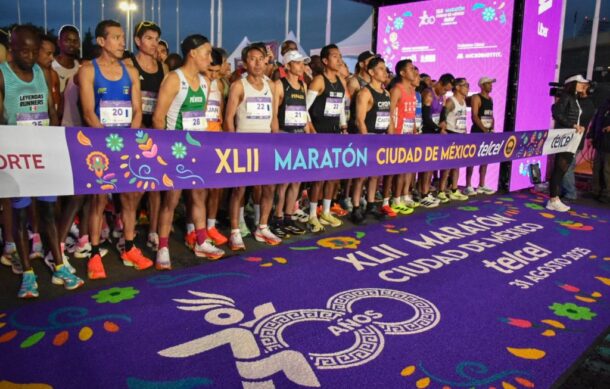 Los etíopes Tadu Abate y Bekelech Gudeta ganan el Maratón de la CDMX