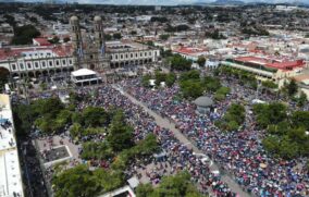 Celebran participación histórica de tres millones de personas en la Romería