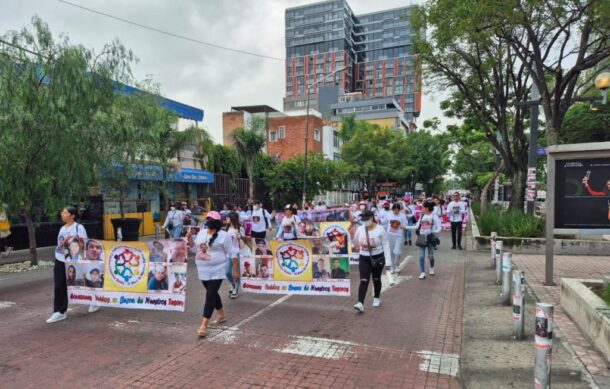 Colectivos exigen justicia y la localización con vida de desaparecidos en Jalisco