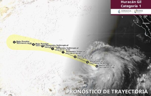 Huracán “Gil” se forma en el Pacífico sin riesgo para México