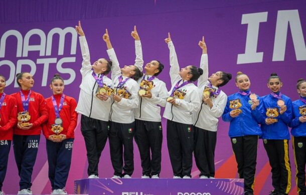 México gana tres oros en Gimnasia en Panamericanos Junior