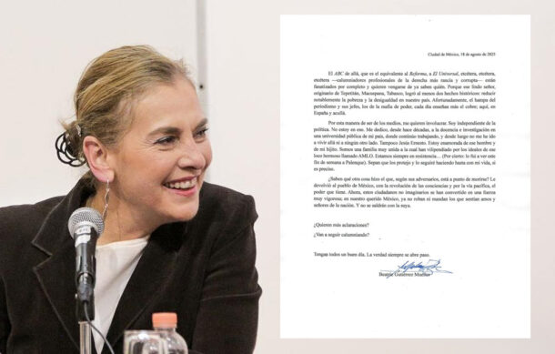 Beatriz Gutiérrez Müller niega haber fijado residencia en España tras reportes de la prensa