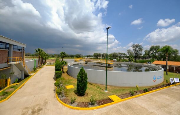 Rehabilitan planta de tratamiento de aguas residuales de Lagos de Moreno
