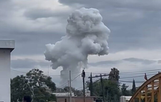 Explosión en polvorín de Puebla deja cuatro muertos y cuatro heridos