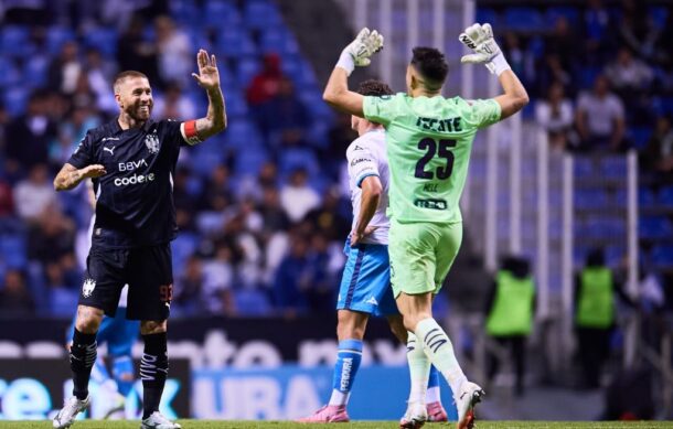 Rayados golea a Puebla y se mantiene como el mejor club de la Liga MX
