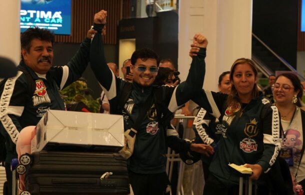 ¡Regresó a casa Christian Medina como nuevo campeón!