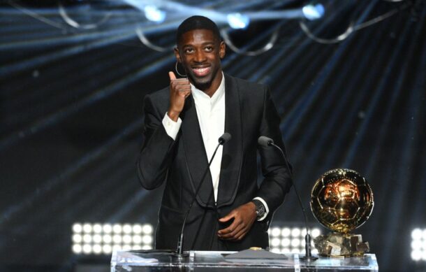 Ousmane Dembélé gana el Balón de Oro