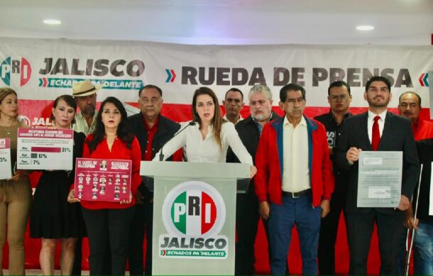 PRI Jalisco refrenda apoyo a su líder nacional Alejandro Moreno
