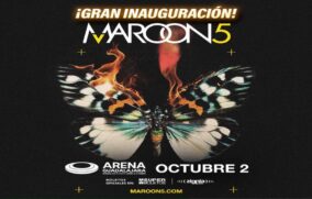 Arena Guadalajara abrirá el 2 de octubre con concierto de Maroon 5