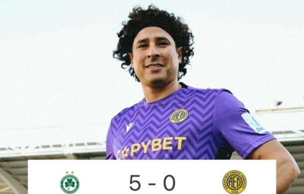 Recibe Memo Ochoa goleada de 5-0 en su debut con el AEL Limassol de Chipre