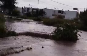 Ocotlán vuelve a padecer inundaciones por tormenta nocturna