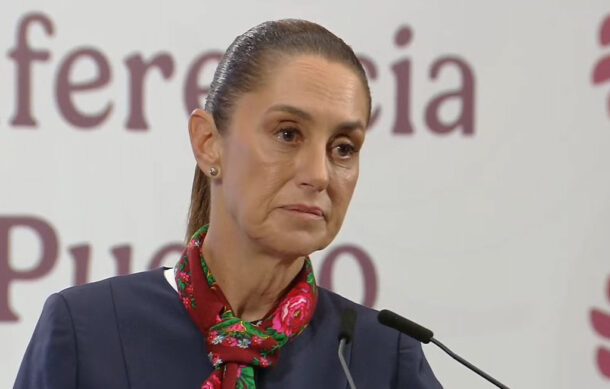 Sheinbaum sale en defensa de las Fuerzas Armadas y de AMLO