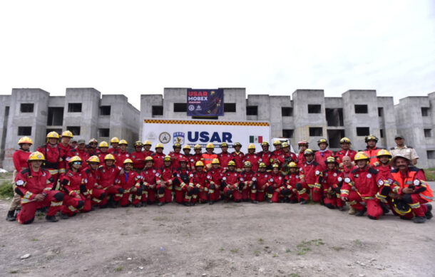 Realizan en Tlajomulco el ejercicio estatal MOBEX USAR 2025
