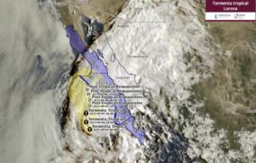 “Lorena” se degrada a tormenta tropical