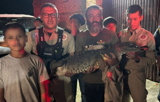 Cocodrilo de Las Rucias: Atrapado