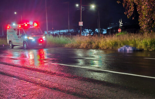 Motociclista muere tras derrapar en carretera a Nogales