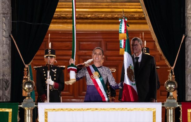 En un hecho histórico, por primera vez una mujer encabezó la celebración por la Independencia de México
