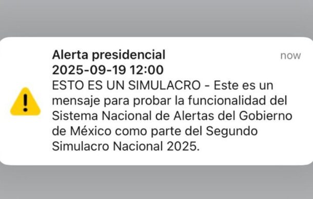 Mega Simulacro Nacional 2025 activa alertas sísmicas