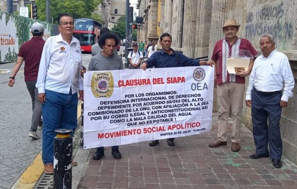 Exigen juicio político contra el director del SIAPA