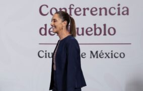 Arremete Sheinbaum contra ex presidente Calderón
