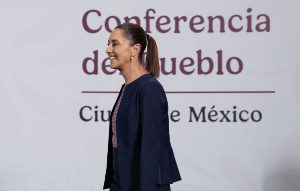 Arremete Sheinbaum contra ex presidente Calderón