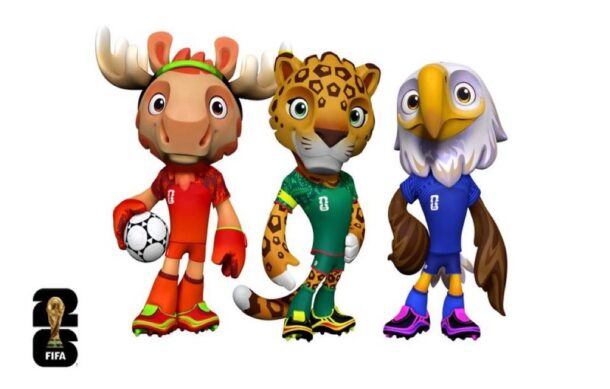 FIFA presenta a Zayu, Clutch y Maple como las mascotas del Mundial 2026