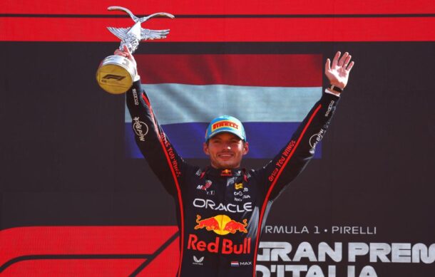 Max Verstappen vuela y gana el GP de Italia