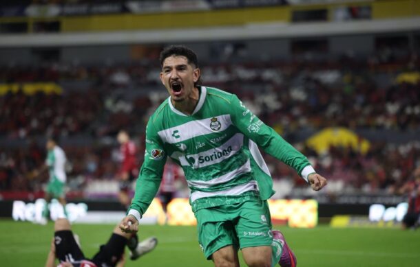 Santos le saca el empate 2-2 al Atlas en el Estadio Jalisco