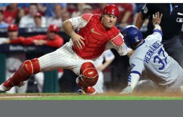 Vence Dodgers a Phillies y toma ventaja de 2-0 en la Serie Divisional
