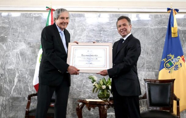 Gobierno de Jalisco reconoce a Carlos Álvarez Bermejillo con galardón empresarial
