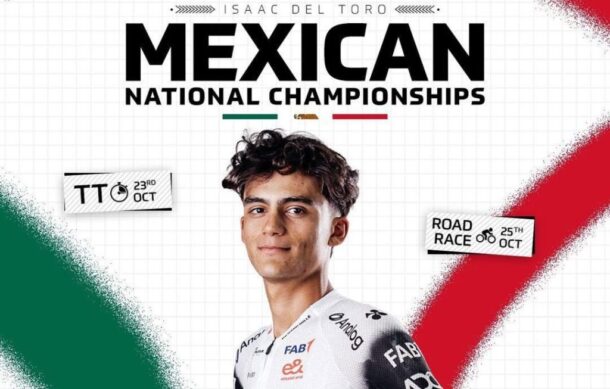 Isaac del Toro participará en el Campeonato Nacional de Ruta en su natal Ensenada