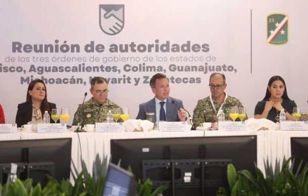 Gobernadores del Occidente refuerzan coordinación contra la extorsión