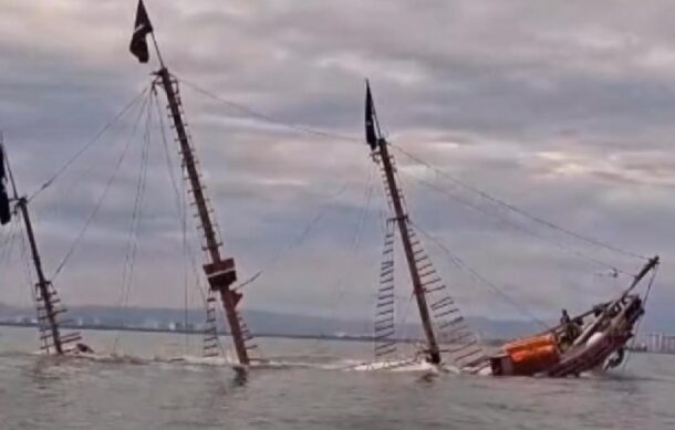 Se hunde el galeón “Marigalante” en Vallarta