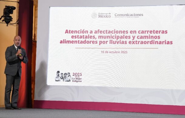 Aún quedan 160 localidades incomunicadas por las lluvias en cinco estados: SICT