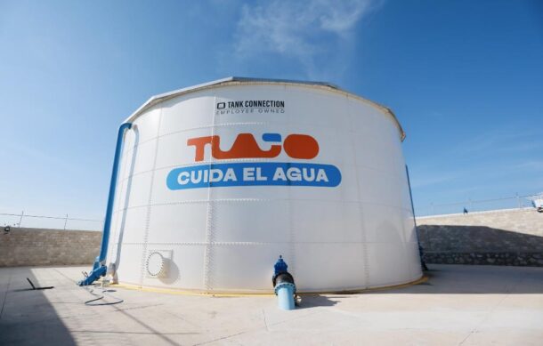 Tlajomulco inaugura macrotanque; garantiza agua para 130 mil habitantes